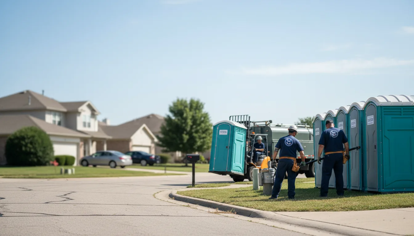 Porta Potty Rental in Temple, ME near me